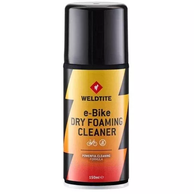 Weldtite E-Bike Dry Foaming Cleaner Aerosol Spray 150ml