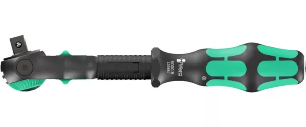 Wera 8000 Black Edition Zyklop Ratchet With 3/8" Drive