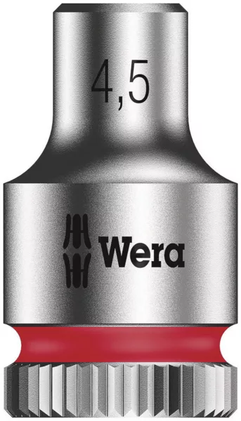 Wera 8790 HMA ZYKLOP 1/4" Drive Socket, 4.5mm