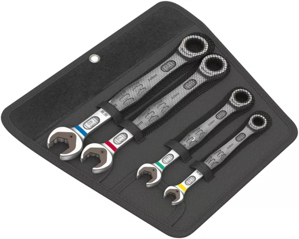 Wera Joker Set 4-Piece Ratcheting Combination Wrench Set