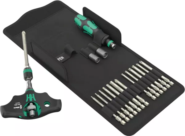 Wera Kraftform Kompakt 400 Screwdriver & Bit Set