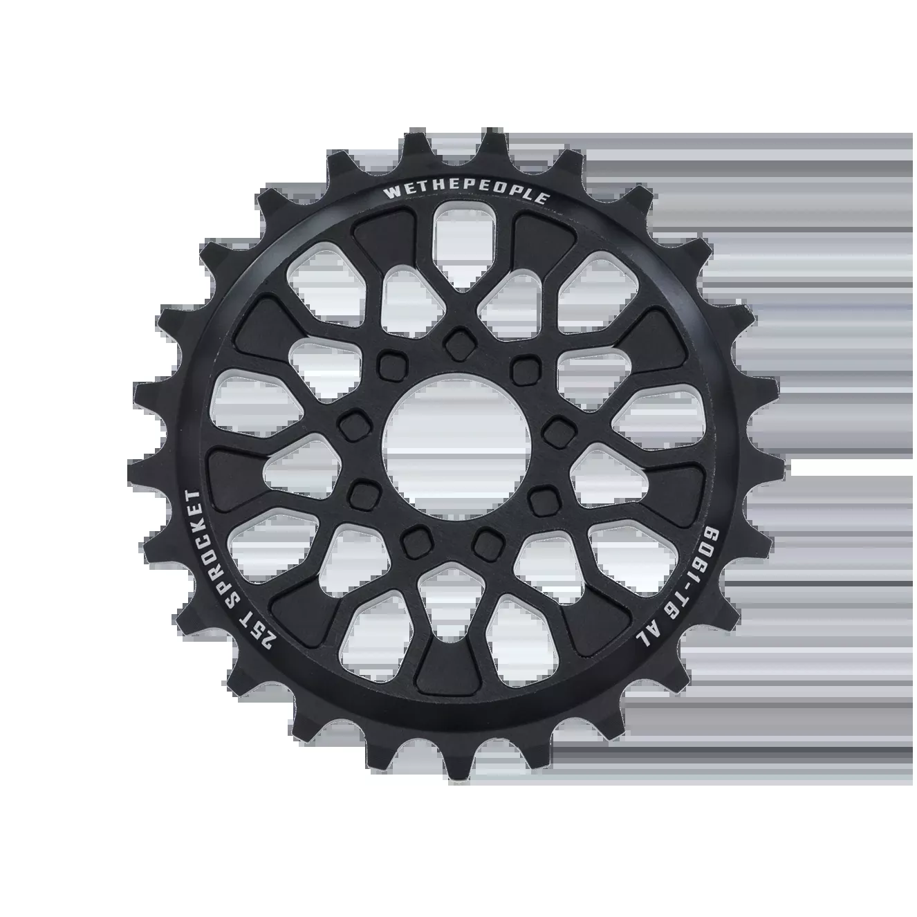 Wethepeople Pathfinder Bolt Drive BMX Sprocket 25T Matte Black