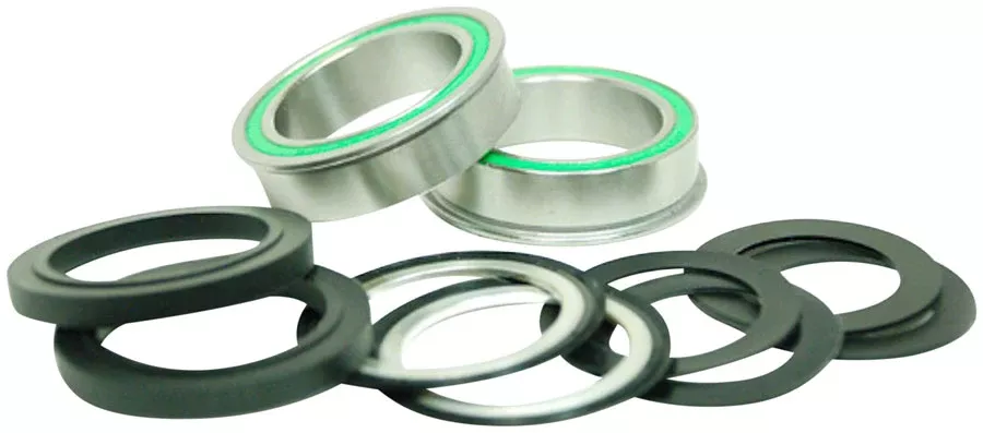 Wheels Manufacturing Press Fit BB86/92 Bottom Bracket – For use with 30mm Spindles, Dual-Row ABEC-3 Bearings