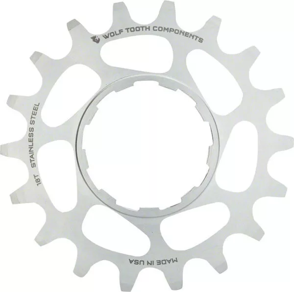 Wolf Tooth Stainless Steel Singlespeed Cog