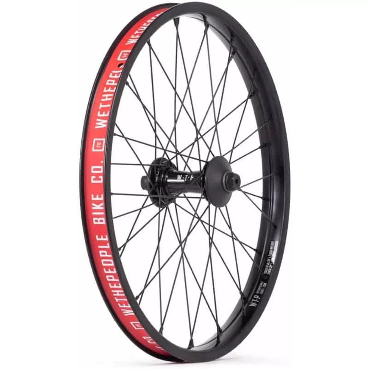 WTP Helix (Logic / Helix) Front BMX Wheel 20” Black
