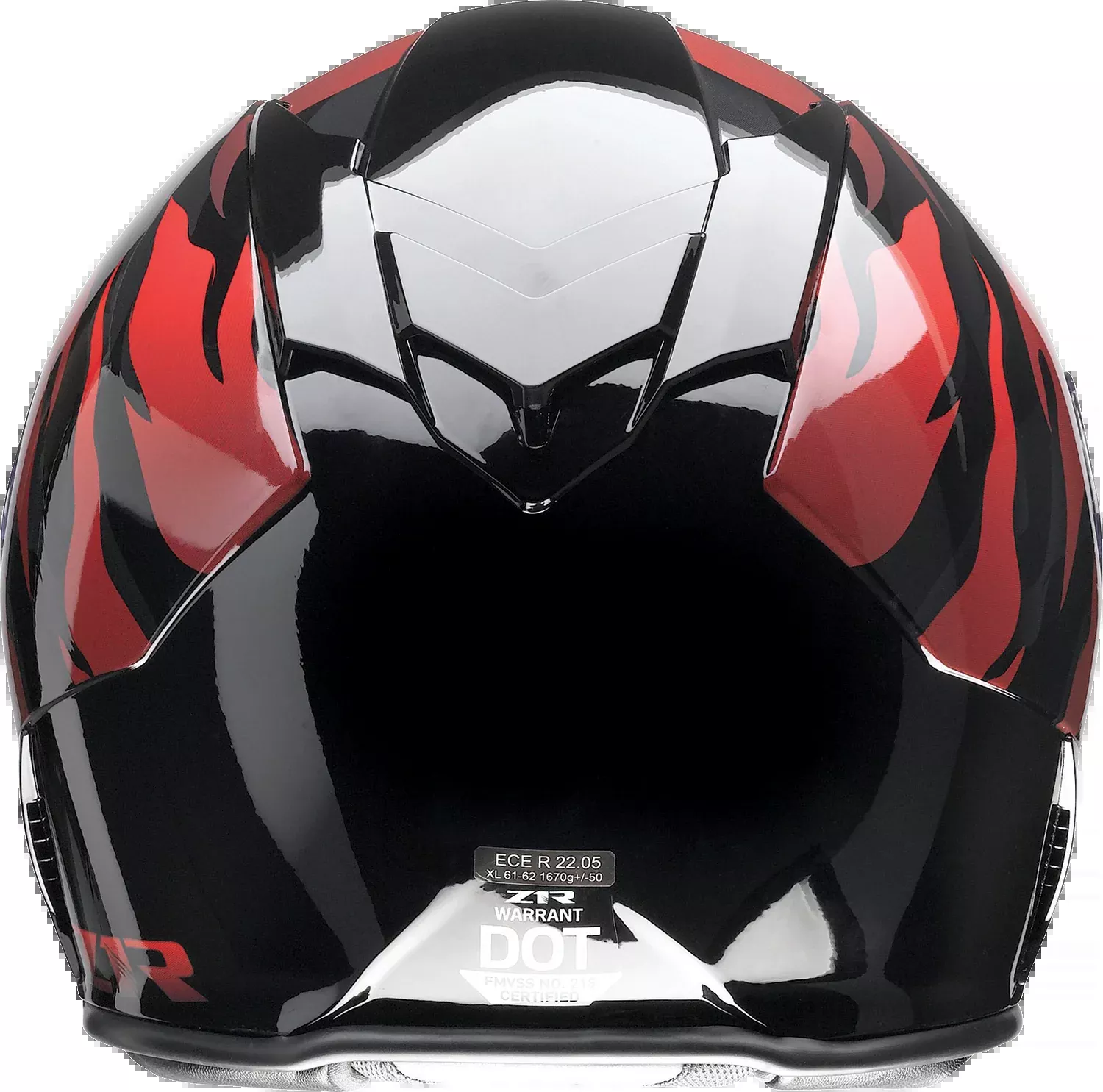 Z1R Warrant Helmet – Panthera – Black/Red – Medium 010115207