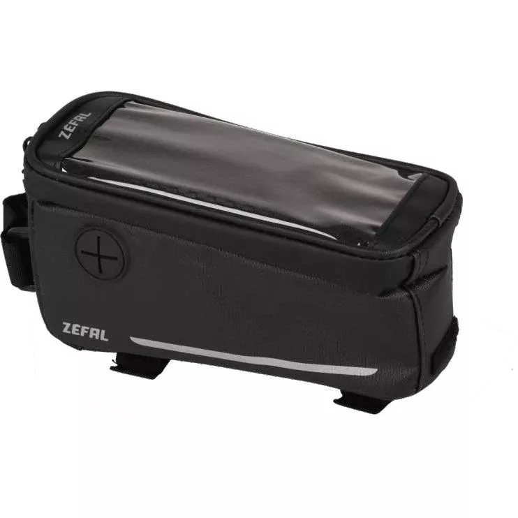 Zefal Console Pack T1 Top Tube Bag with Smartphone Compartment 0.8L Black