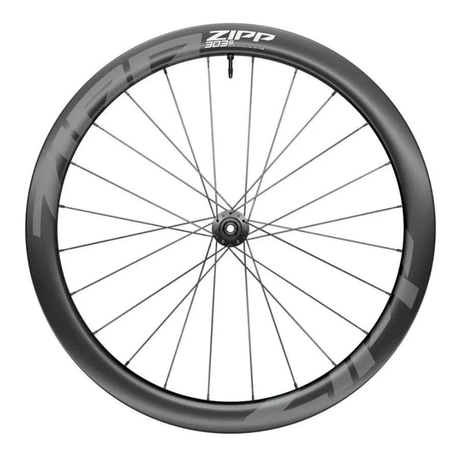 Zipp 303 S Tubeless Carbon Centre Lock Disc Brake Front Wheel 12 X 100mm Black